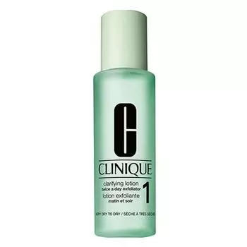 Clinique Clarifying Lotion Отшелушивающее средство для двухстороннего действия в день 1