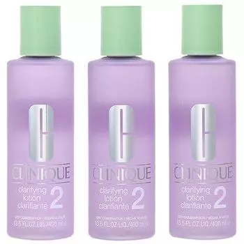 CLINIQUE Очищающий лосьон 400 мл [2] [Набор 3] [Товар]