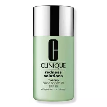 Clinique Redness Solutions Тональная основа для макияжа широкого спектра SPF 15 с пробиотической технологией, 1,0 унции