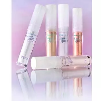 Clio [Cotton Candy Land Edition] Жидкие блестки Moonglass (5 вариантов) No. 2 Moon Flare