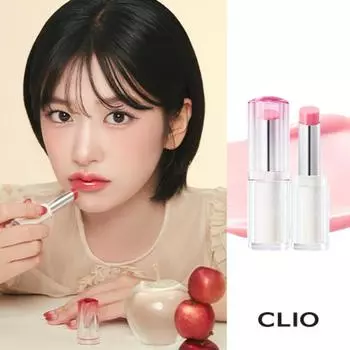 Clio Crystal Glam Balm, нет. 01 Медовый персик, 3,2 г, 1 шт.