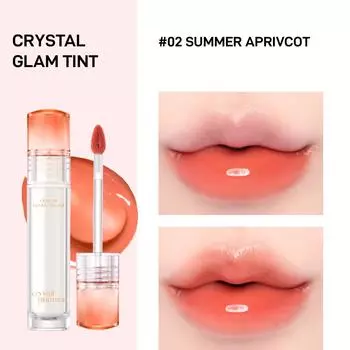 Clio Crystal Glam Tint #02 Summer Apricot