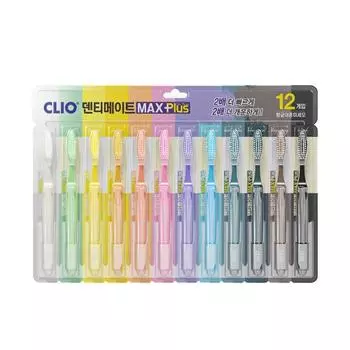 Clio Dentimate Max Plus Double Fine Hair 12 Pack