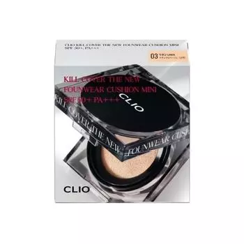 CLIO KILL COVER THE NEW FOUNWEAR CUSHION MINI 5g KILL COVER THE NEW FOUNWEAR CUSHION MINI (03 LINEN)