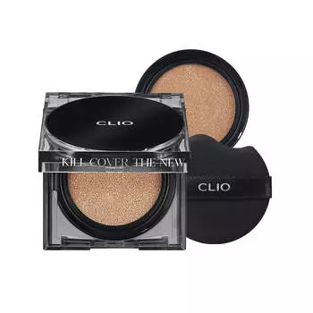 Clio Kill Cover The New Founwear Cushion Set (15gr+ refil 15gr) #3 LINEN жёлтый/бежевый
