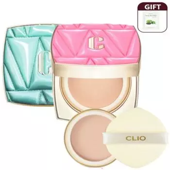 Clio New Magnet Pact Enamel Edition 1 основной продукт + 1 сменный блок + 1 палитра + 1 упаковка черники, нет. 21, 1 единица