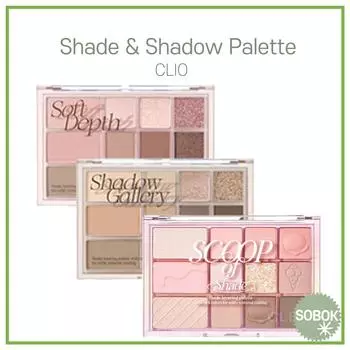 CLIO (+новый) Палитра теней и теней 3 цвета 001 Shadow Gallery