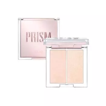 CLIO PRISM Хайлайтер-дуэт 5,6 г(2 выбора) 01 Cream Fizz