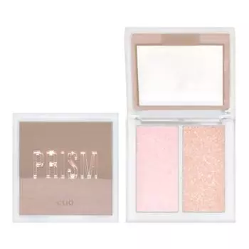 Clio Prism Highlighter Duo, 02 Lavender Voyage, 1 шт.