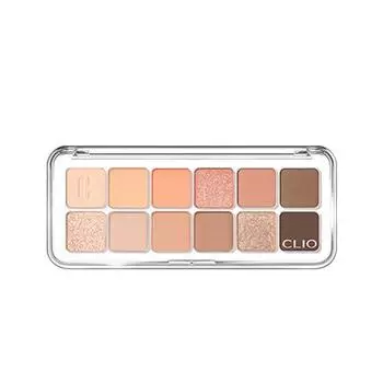 CLIO Pro Палетка для глаз Air 0,6 г*12 шт. 01 Coral Studio