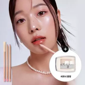 Clio [shapner Gift] Clio Velvet Lip Pencil Builtin sharpener 1 rosy pink