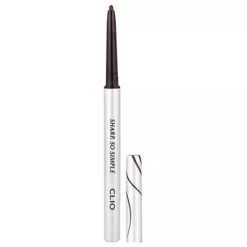 Clio, Sharp, So Simple Waterproof Pencil Liner, 02 Brown, 0.14g (0.004oz)