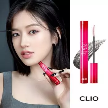 Clio Тушь Kill Lash Super Proof, 10 ярких завитков, 1 шт.