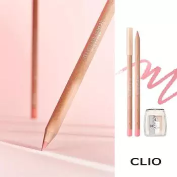 Clio Специальный набор карандашей для губ Velvet, 005 Soft Berry, 1,45 г, 1 шт.