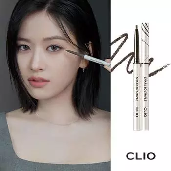 Clio Водостойкий карандаш-лайнер Sharp So Simple AD, 003 черно-коричневый, 1 шт.