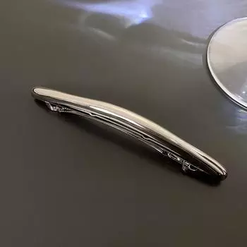 Clip Metal Horizontal Clip Simple Hair Clip Irregular Women Hair Accessories Korean Style Hair Wear silver-B