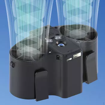 Clip on Waist Fan Air Conditioner Crush-resistant Versatile Sturdy Chargeable Hanging Neck Type A