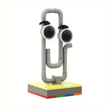 Clippy The Age Revealer Building Block Toys Ideas DIY Model Decorations Подарки на день рождения Рождественские подарки Ностальгия