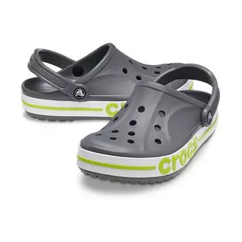 Crocs Public Bayaband Clog Sgl 24sucl205089 SLATE GREYLIME PUNCH Z0GX/M7W9 260