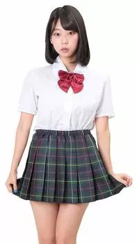 Closet Cosplay Halloween Check School Green Fancy Dress Costume [Clear Stone] Shelly s Women s