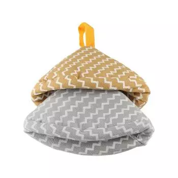 Cloth Cover Anti-Scalding Pot Triangle Hat Insulation Pot Holder Hand Protector Pot Handle Kitchen Style 6