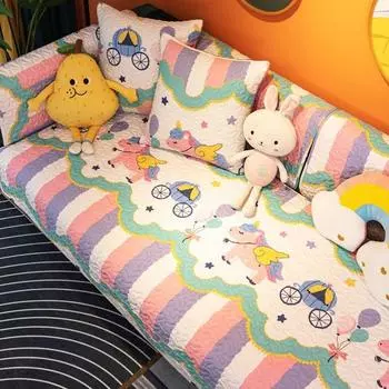 Cloth Little Fresh Cotton Non-Slip Sofa Cushion B Wrangler Custom Options