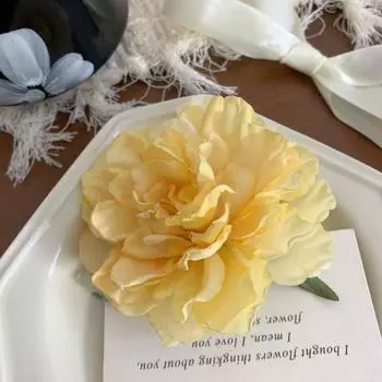 Cloth Rose Hairpin Korean Style Girl Hair Clip Cute Simulation Flower Hair Clip Beach style 8