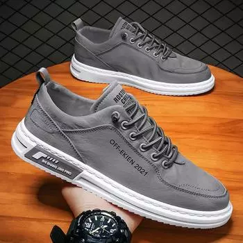 Cloth shoes men s new casual handmade umbrellas cloth shoes men s breathable thin board shoes old Beijing men s one pedal 39 серый