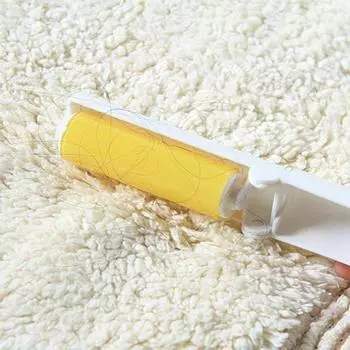 Clothing Pet clothing bed cleaning tools Sticky Hair Remover multi-use Foldable Washable Dust Collector Portable home living Jewelry Accessory Random Color