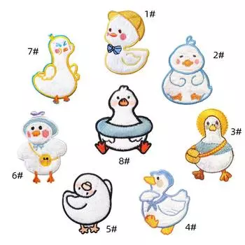 Clothing Stickers Firmly Attached Beautiful Shape Thick Adhesive Backing Embroidery Details Clothing Accessories Wear Resistance