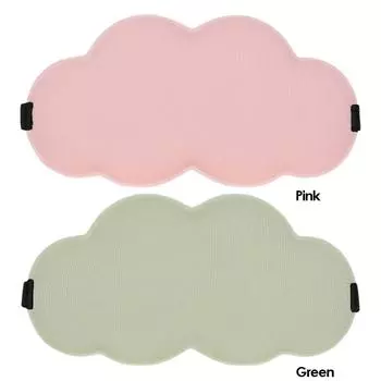 Cloud Eye Mask Light Blocking Sleep Mask 3D Contoured Cup Sleeping Eye Shade Memory Foam Eye Mask for Yoga Traveling Nap Pink