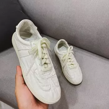 Cloud little white shoes women s shoes spring and summer new soft leather soft sole light board shoes casual sports shoes women 35