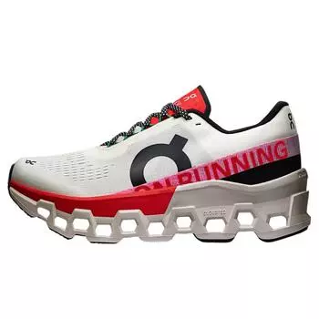 Cloudmonster 2 Слоновая кость Серебристый Красный Женские Кроссовки Кремовый 3WE10113193 37