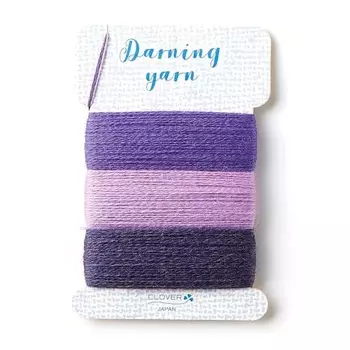 Clover Darning Thread Purple 57-587