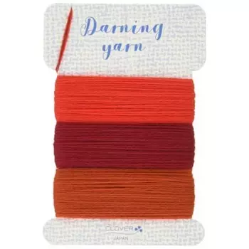 Clover Darning Thread Red Series Approximately 16m each roll CL57-213