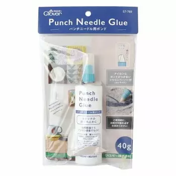 Clover Punch Needle Bond 40g 57-769 White