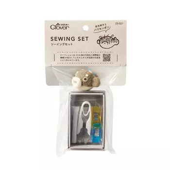 Clover Sewing Set Harisenbon 23-021 коричневый