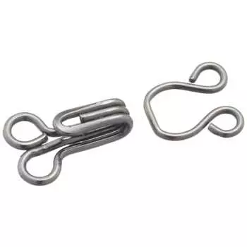 Clover Spring Hook No.3 6 pairs black 26-518