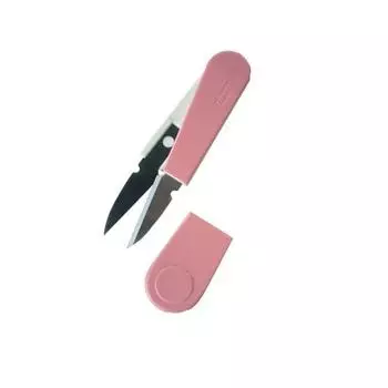 Clover thread cutting scissors CAPO100 pink