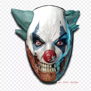Clown Payday The Heist Payday 2 термопереносная печать с утюгом, виниловые нашивки, наклейки для одежды, аппликации «сделай сам», моющиеся нашивки