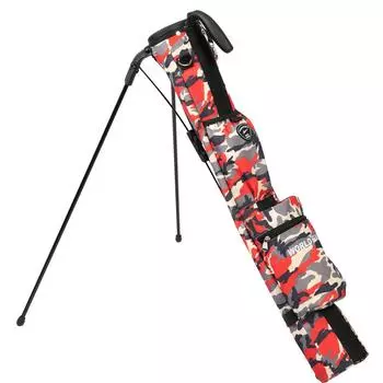 Club 17 большой с капюшоном и начинающий камуфляж красный WORLD EAGLE Чехол-подставка, сверхлегкий, 980 г, цвета, вместимость, карманы, WE-SSCC01-7