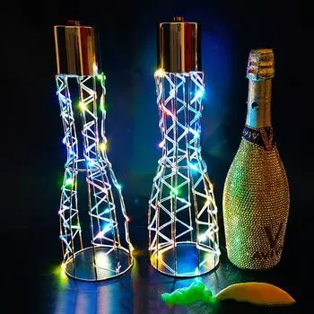 Club Bar Event new popular Champagne bottle topper rechargeable laser led bottle stick Flash Stick LED Sparkler Strobe Baton 220V EU UK AU Plug белый