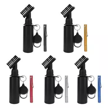 Club Cleaner Brush 150ml Anti Leakage Club Water Brush с точилкой Groove для Course Essenti Black