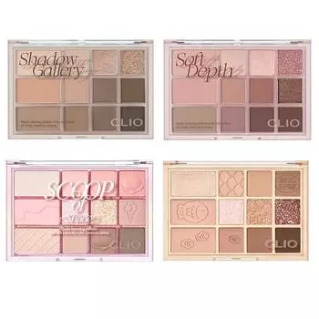 CLUB CLIO Палитра оттенков и теней, 12 цветов, 4 типа (4 варианта) No. 1 Shadow Gallery