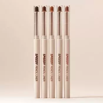 CLUB CLIO PERIPERA Speedy Карандаш-лайнер 0,14 г (5 вариантов цвета) 1.Melloy Black