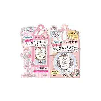 Club Fresh Face Cream Fresh Face Powder Set с ароматом пастельной розы