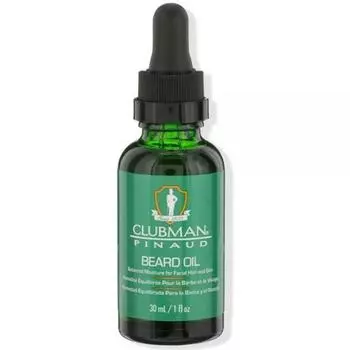 Clubman Pinot Beard Oil Сбалансированное увлажнение для волос и кожи лица, 1 унция x 2 упаковки