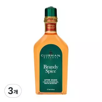Clubman Reserve Brandy Spice Afterbrid, 177 мл, 3 шт.