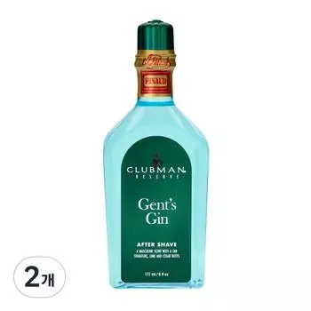 Clubman Reserve Gent Gin Aftershave, 177 мл, 2 шт.