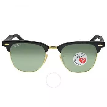 Clubmaster Алюминиевые поляризованные зеленые классические G 15 RB3507 136 N5 51